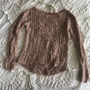 Free People | Cable-Knit Sweater | Size XS